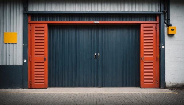Porte accordéon industrielle : flexibilité et robustesse au travail
